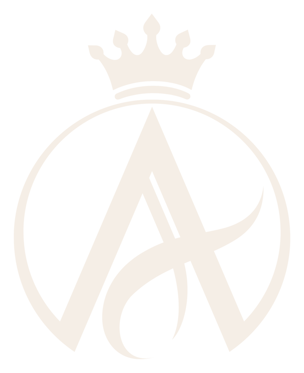 The Aurabury crowned A monogram