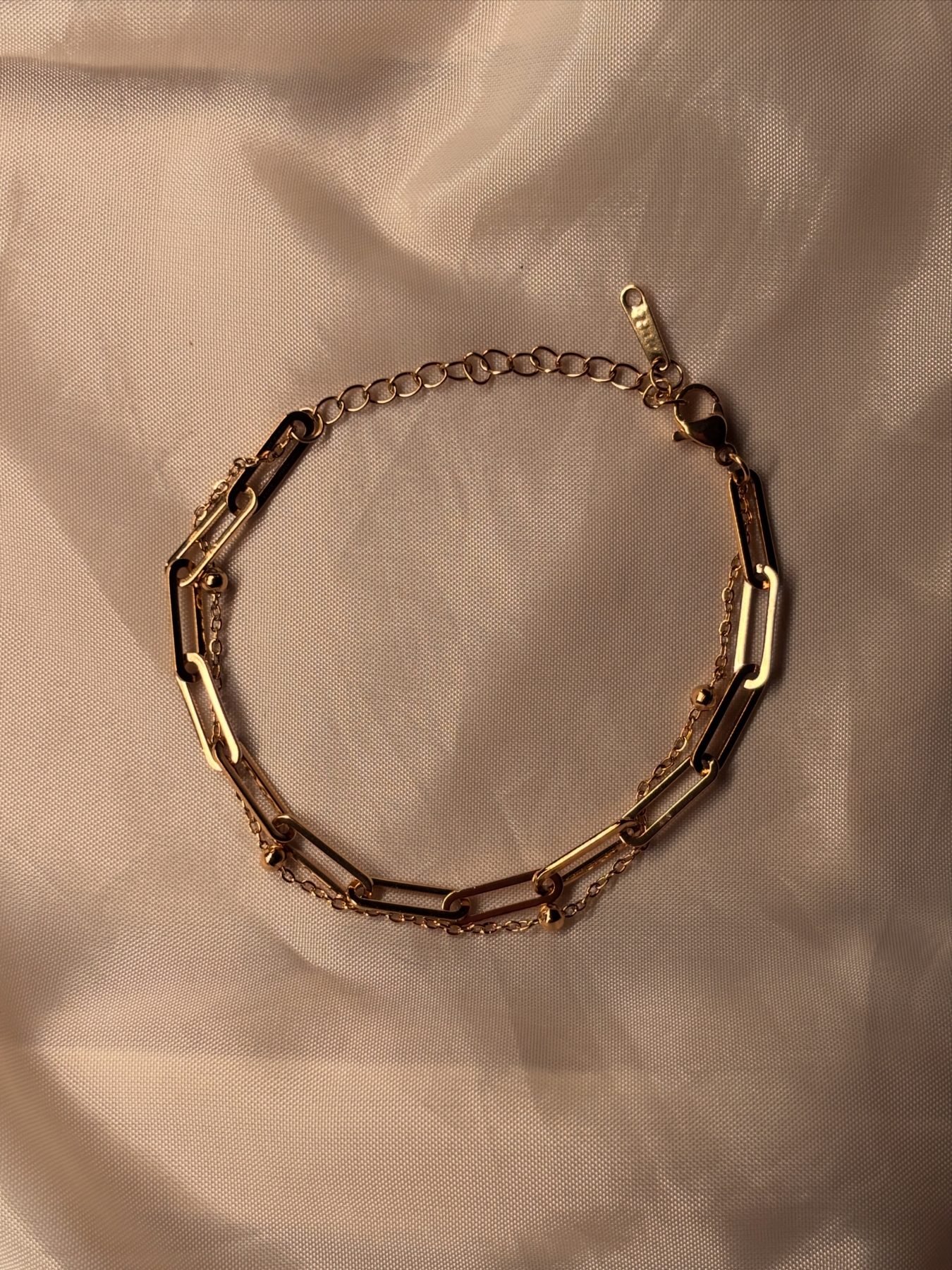 Paperclip Chain Bracelet