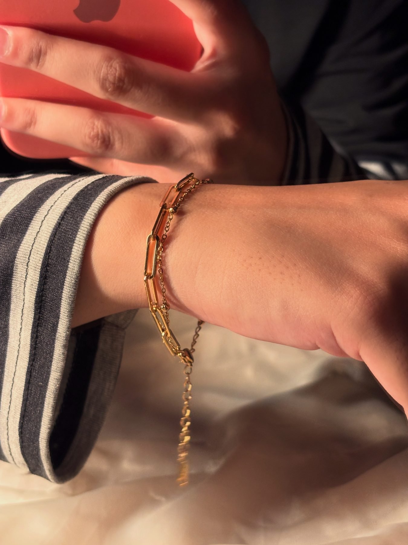 Paperclip Chain Bracelet